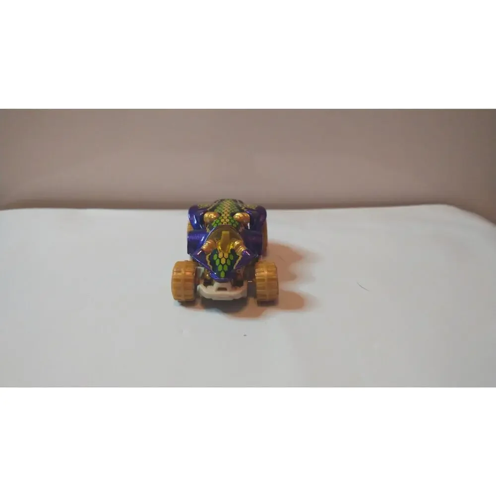 Hot Wheels Swamp Buggy Purple Gold Green HW 2008 Street Beasts Exclusive Loose